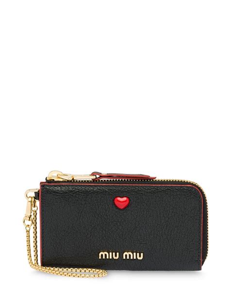 miu miu madras love wallet